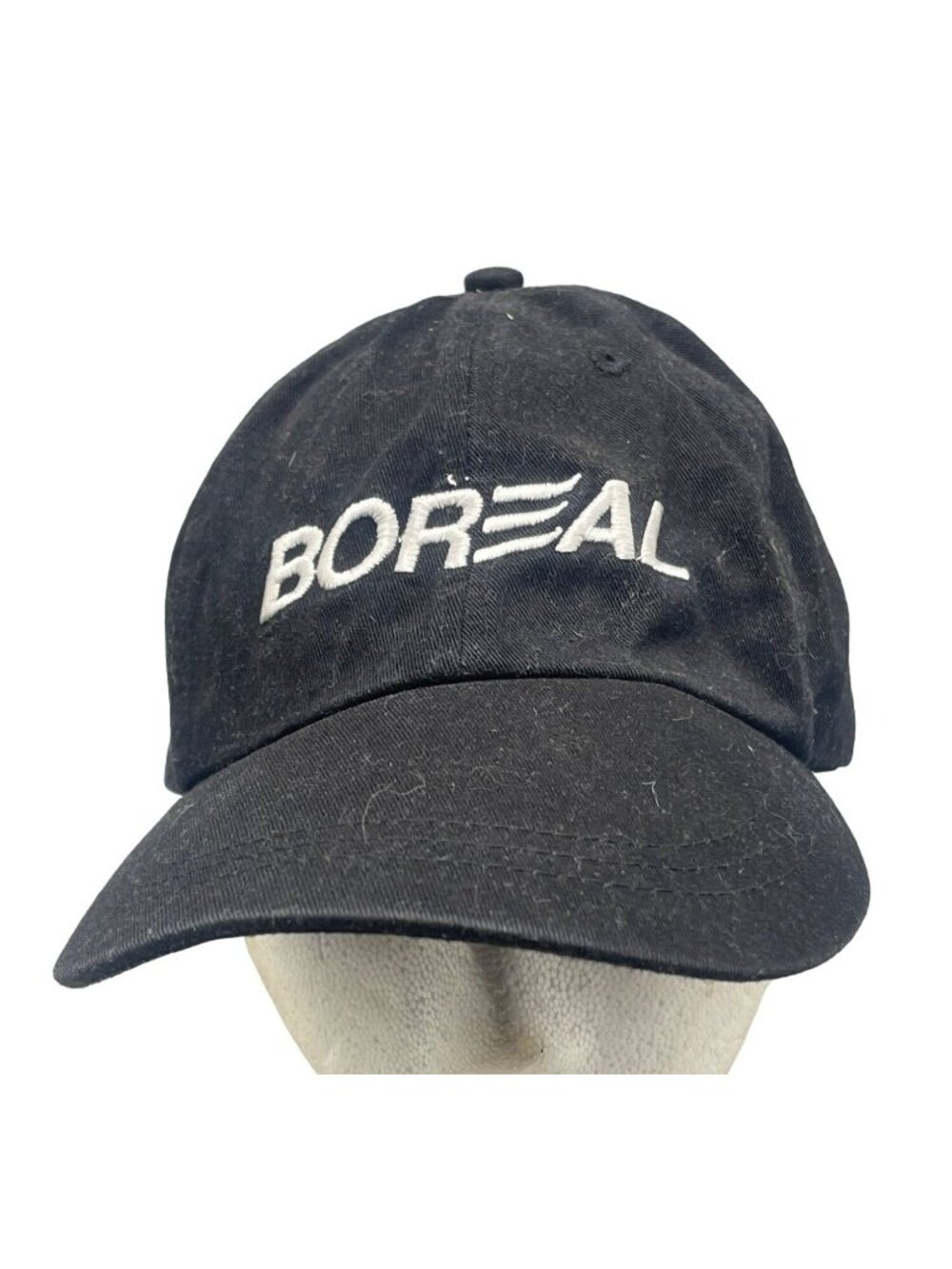 ouray sports wear boreal baseball hat cap staff black hook &amp; loop closer os